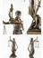 Adalet Fuarı Themis Heykelleri Justitia Tanrıça Heykel Reçine El Sanatı Ev Dekorasyonu Sanat Dekoru 4