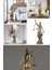 Adalet Fuarı Themis Heykelleri Justitia Tanrıça Heykel Reçine El Sanatı Ev Dekorasyonu Sanat Dekoru 6