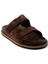 Kahve Leather Erkek Terlik E04801070002 2
