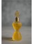 Şık Tasarım Cam Kolonya Şişesi-Gold Renk KAPAKLI-200ML-25 cm 2