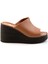 Taba Leather Kadın Terlik K04040012603 1