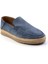 Lacivert Leather Erkek Espadril E01589500002 2