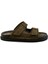 Haki Leather Erkek Terlik E04801070002 1