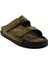 Haki Leather Erkek Terlik E04801070002 2