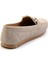 Bej Kot Kadın Loafer Ayakkabı K01542010737 3
