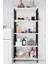 5 Raflı Çevir-Kur Raf Ünitesi | Telli Metal Gövdeli Organizer | Banyo, Mutfak, Balkon, Antre Uyumlu 2
