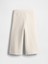 Kız Bebek Kırık Beyaz Örgü Wide-Leg Pantolon 3
