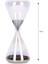Renksiz Dekoratif Cam Kum Saati 18 cm 5