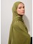 Tesettür Şal - Haki Penye 3
