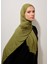 Tesettür Şal - Haki Penye 4