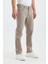 Erkek Regular Fit Geniş Paça Yüksek Bel Casual Kot Pantolon 4