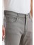 Erkek Regular Fit Geniş Paça Yüksek Bel Casual Kot Pantolon 5