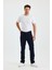 Erkek Regular Fit Geniş Paça Yüksek Bel Casual Kot Pantolon 1