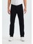 Erkek Regular Fit Geniş Paça Yüksek Bel Casual Kot Pantolon 2