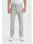 Erkek Regular Fit Geniş Paça Yüksek Bel Casual Kot Pantolon 2