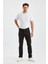 Erkek Regular Fit Geniş Paça Yüksek Bel Casual Kot Pantolon 1