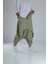 Oversize Şalvarlı Samurai Haki Pantolon 1