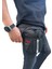 Motosiklet Bacak&bel Çantası Premium Suya Dayanıklı Unisex Geniş Ayarlanabilir Kemerli Motorcu Çanta 4