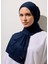 Rabia Z - Jarsey Lacivert Şal 1