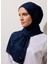 Rabia Z - Jarsey Lacivert Şal 2
