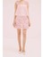 Organze Mini Elbise Pembe Y9911010_038 1
