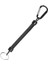 Karabinalı Kordon 23CM Siyah 5ADET 1
