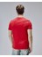Hudson Kırmızı Bisiklet Yaka Baskılı Standard Fit Erkek Tshirt 4