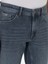 Erkek Koyu Lacivert Slim Fit Pamuklu Jean Pantolon 50298879-VR100 5