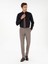 Erkek Vizon Slim Fit Kumaş Pantolon 50293330-VR052 3
