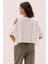 Cut Out Detaylı Karpuz Kol T-Shirt Ekru Y2523835_049 2