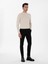 Erkek Siyah Slim Fit Kanvas Pantolon 50295937-VR046 3