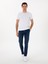 Erkek Lacivert Slim Fit Pamuk Karışımlı Jean Pantolon 50298884-VR033 3