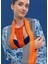 Mavi Çiçekler Kimono 7