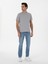 Erkek Açık Mavi Slim Fit Pamuk Karışımlı Jean Pantolon 50298866-VR003 3