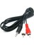 Aux Kablo 2 Rca 1 3.5mm Jack 1.5mt Etc R20 1