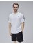 Eastwood Beyaz Bisiklet Yaka Baskılı Oversize Erkek Tshirt 1