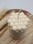 2 Li Silindir Bubble Mum Pearl Candle Soy Wax 3