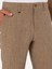 Erkek Açık Kahverengi Carrot Fit Beli Lastikli %100 Keten Spor Pantolon 50298913-VR002 5