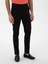 Erkek Siyah Slim Fit Pamuk Karışımlı Kanvas Pantolon 50298899-VR046 2