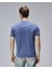 Barnes Lacivert Bisiklet Yaka Baskılı Standard Fit Erkek Tshirt 4