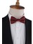 Bordo Puantiye Desen Papyon P1976 3
