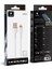 LC545 iPhone Lightning USB Kablo Hızlı Şarj Özellikli Data ve Şarj Kablosu 12W 1m Beyaz 2