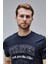 Barnes Antrasit Bisiklet Yaka Standard Fit Erkek Tshirt 2