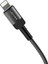 LC546 Usb-A To Lightning Hızlı Şarj Özellikli Data ve Şarj Kablosu 12W 1m Siyah 4