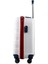 Beyaz Lacı Kırmızı Buyuk Boy Unısex Valız PP1010-104-L Renkli 2