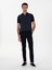 Erkek Lacivert Slim Fit Pamuk Karışımlı Kanvas Pantolon 50298899-VR033 3