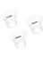Göğüs Pompası Kalkanı Silikon Flanş Küçültücü 17-18-19 mm 3'lü Set (P1 - Ekpress Model Uyumlu) 1