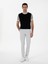 Erkek Açık Gri Slim Fit Pamuk Karışımlı Kanvas Pantolon 50298899-VR001 1