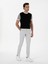 Erkek Açık Gri Slim Fit Pamuk Karışımlı Kanvas Pantolon 50298899-VR001 3