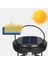 Solar Güneş Enerjili Kamp ve Bahçe Lambası Hareket Sensörlü Aplik 3 Modlu Gün Işığı Su Geçirmez Acil Durum Teras Veranda Peyzaj Patika Kapı Garaj Balkon Dekorasyonu Ağaç Süsleme Için Uygundur 3